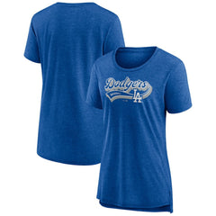 Los Angeles Dodgers Women's League Leader Tri-Blend T-Shirt | MLB On Sale