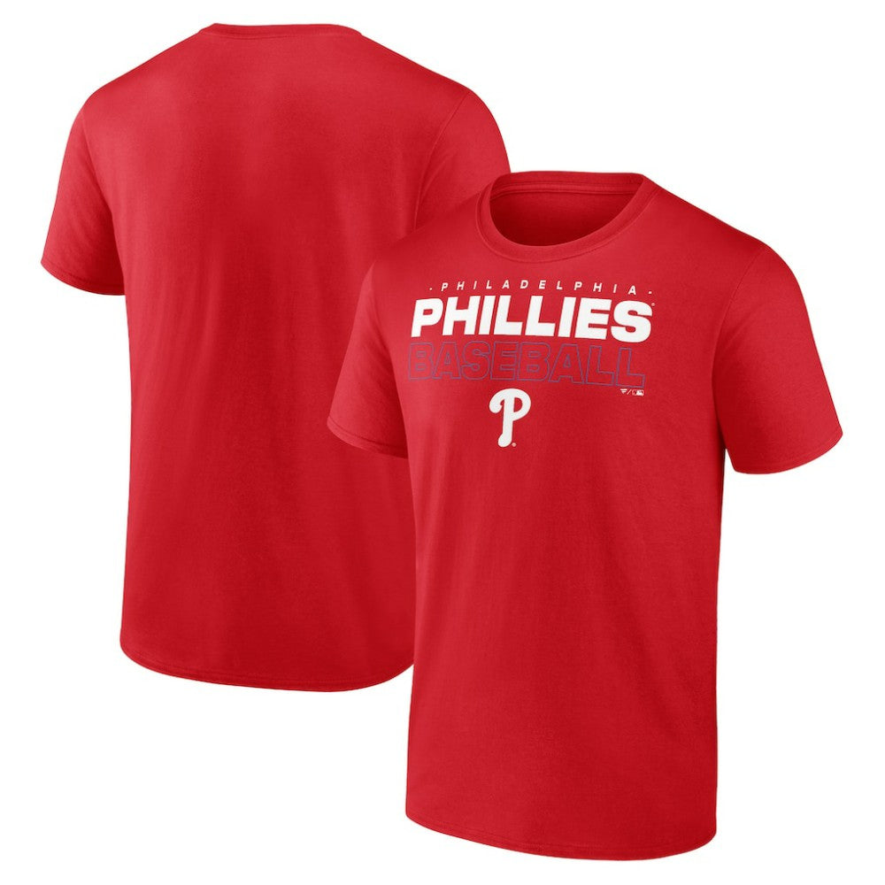 Philadelphia Phillies Stacked Baseball T-Shirt | MLB Online