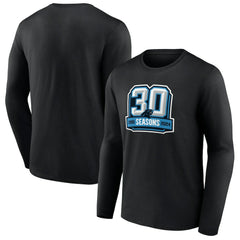 Carolina Panthers  30th Anniversary Long Sleeve T-Shirt