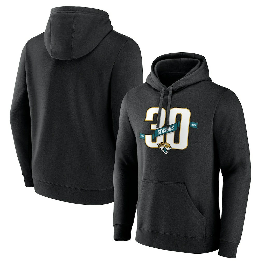 Jacksonville Jaguars  30th Anniversary Pullover Hoodie