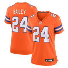 Denver Broncos Nike Champ Bailey  Women's Mile High Collection 1977 Throwback Retired Player Game Jersey