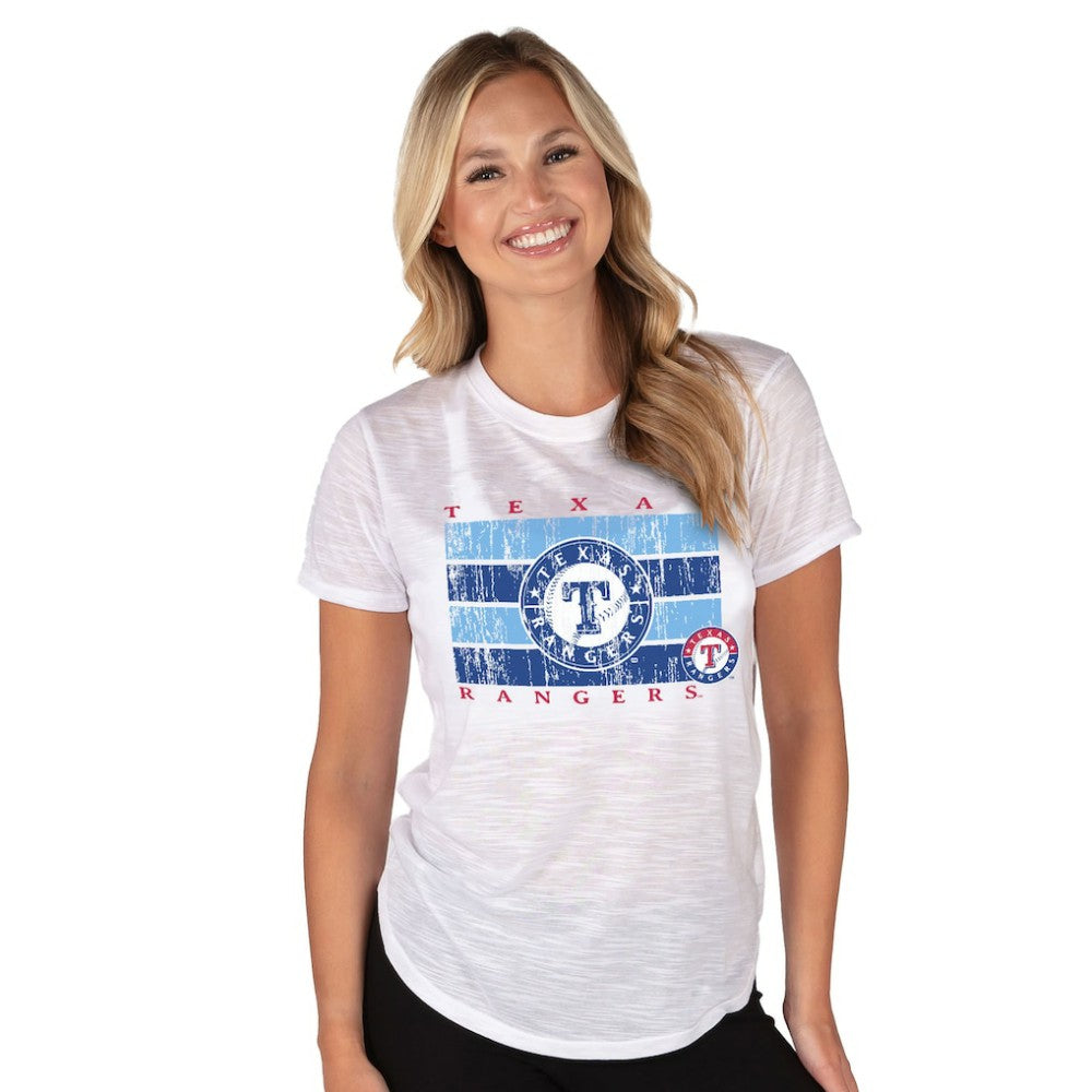 Texas Rangers Concepts Sport Women's Infuse Knit Top | MLB Sale