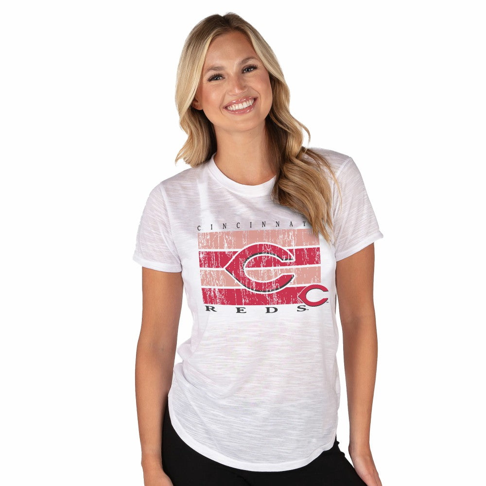 Cincinnati Reds Concepts Sport Women's Infuse Knit Top | MLB For sale