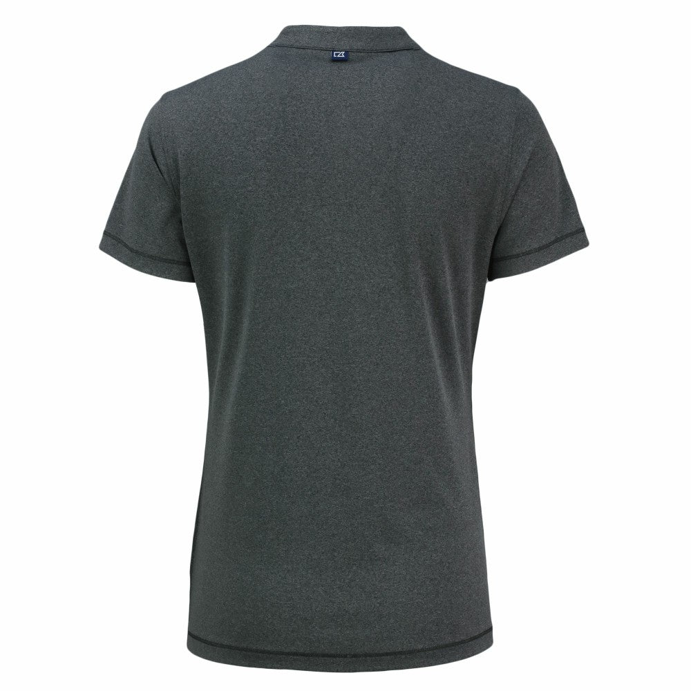 Houston Astros Cutter & Buck Women's Forge Stretch Blade DryTec V-Neck Polo | MLB Discount