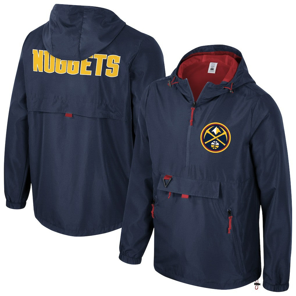Denver Nuggets Stadium Essentials Unisex Compete Quarter-Zip Windbreaker Jacket sale Discount