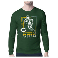 Green Bay Packers  Starter Player Grid Graphic Long Sleeve T-Shirt