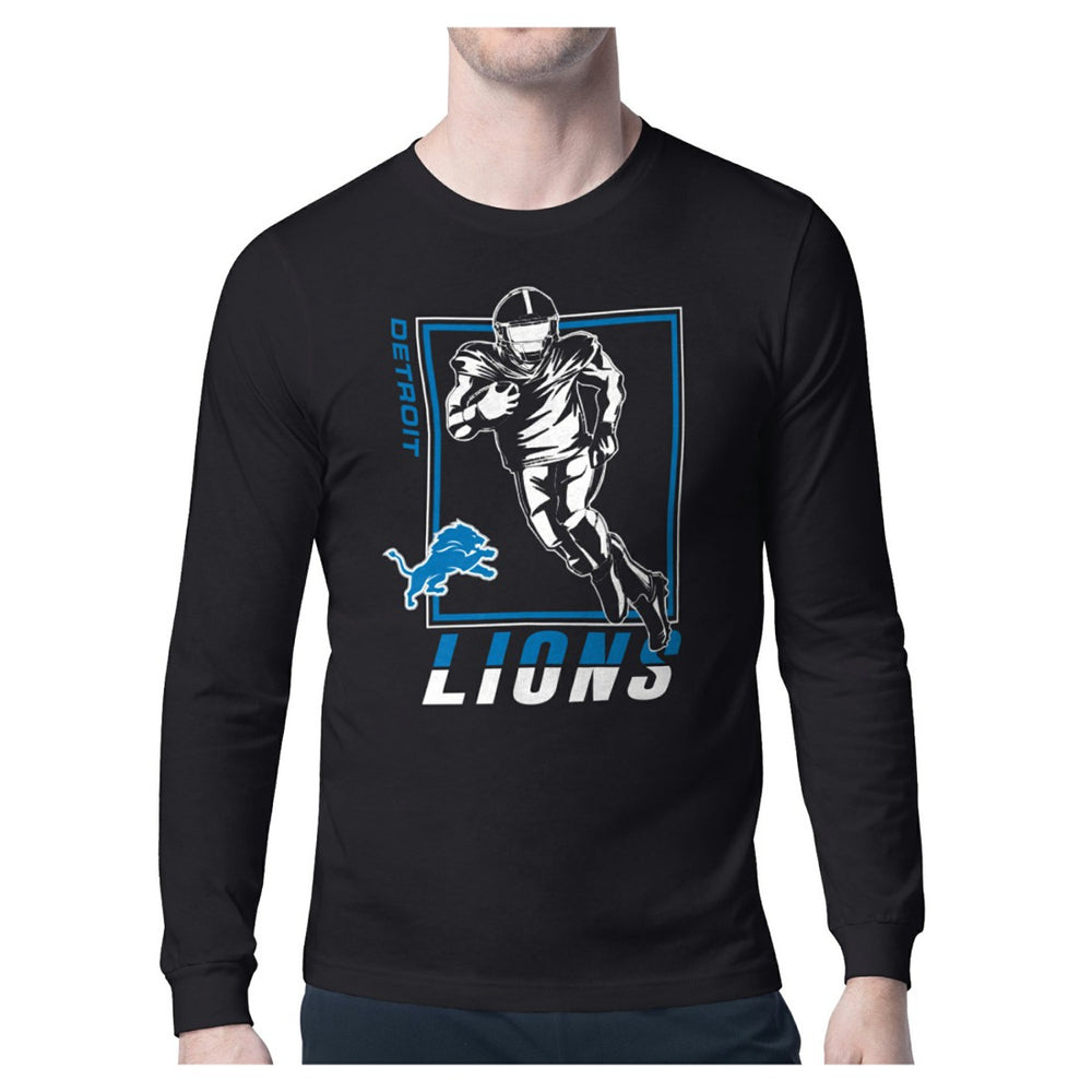 Detroit Lions  Starter Player Grid Graphic Long Sleeve T-Shirt