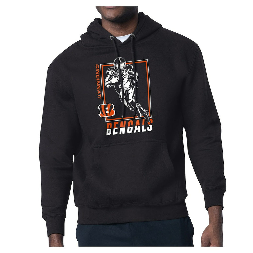 Cincinnati Bengals  Starter Player Grid Pullover Hoodie