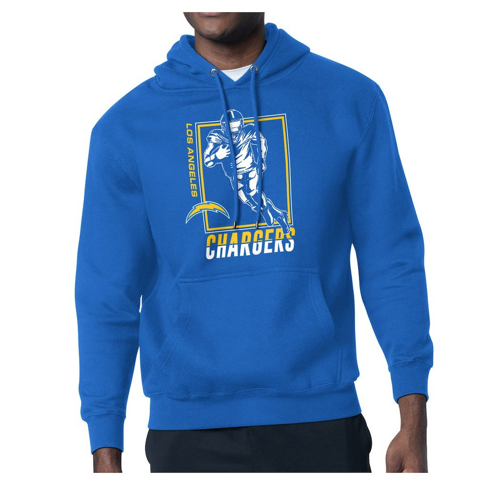 Los Angeles Chargers  Starter Player Grid Pullover Hoodie