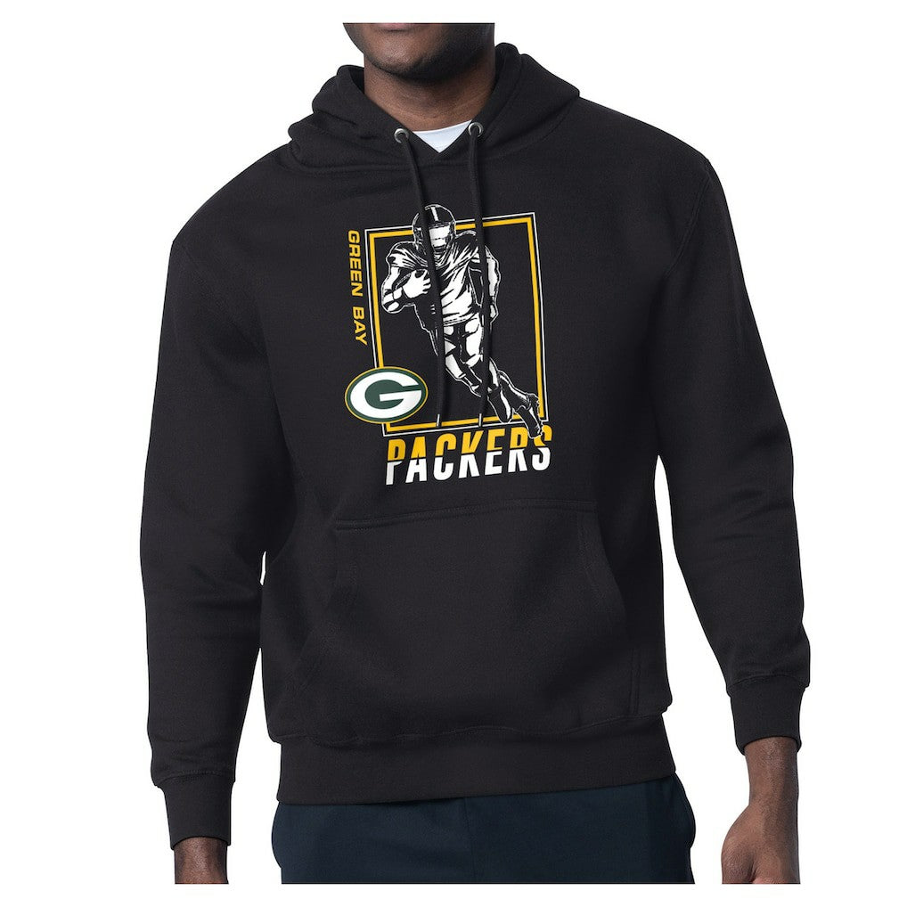 Green Bay Packers  Starter Player Grid Pullover Hoodie