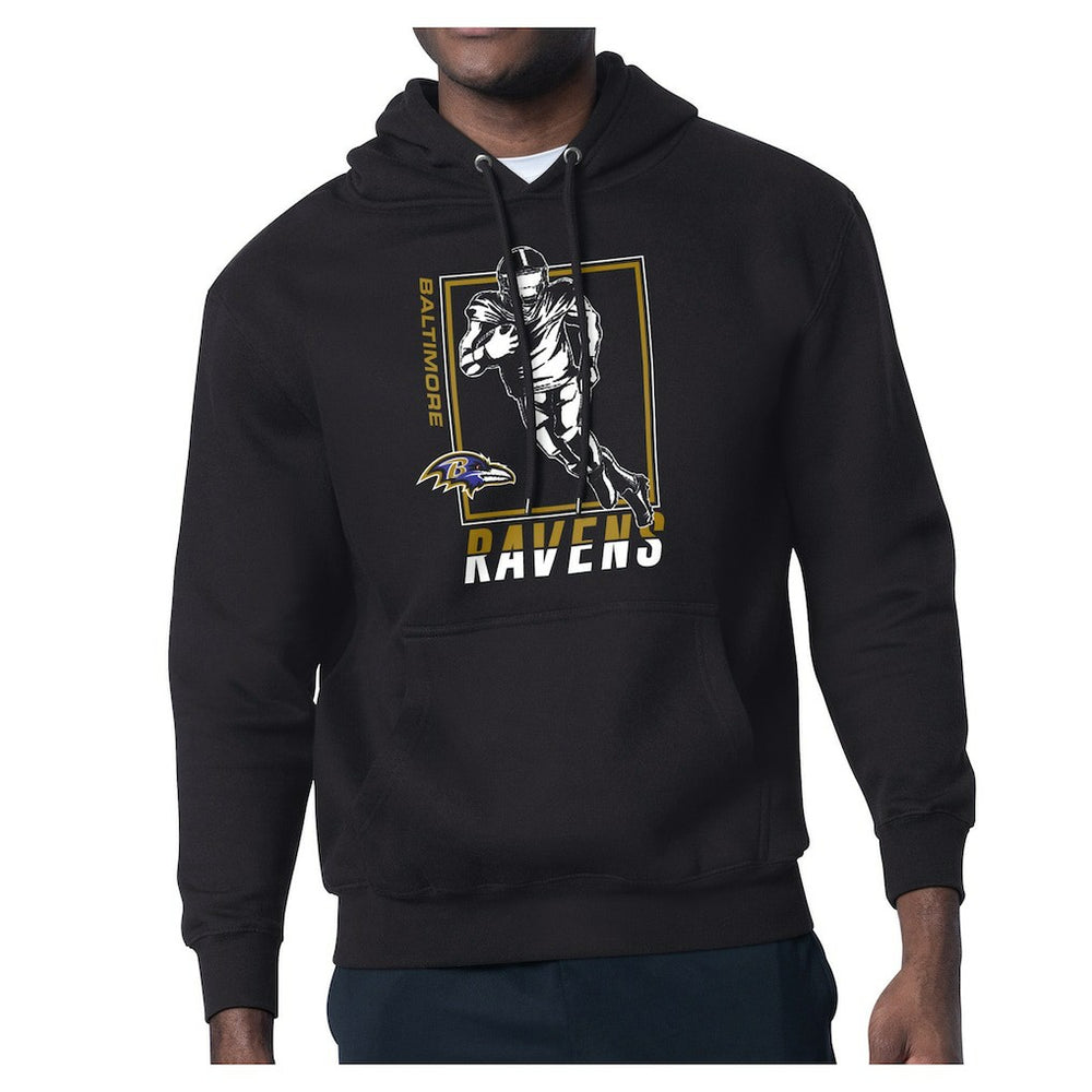 Baltimore Ravens  Starter Player Grid Pullover Hoodie