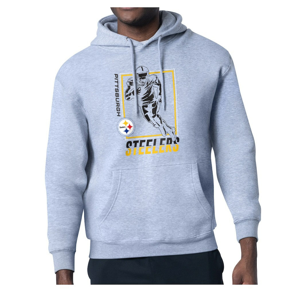 Pittsburgh Steelers  Starter Player Grid Pullover Hoodie
