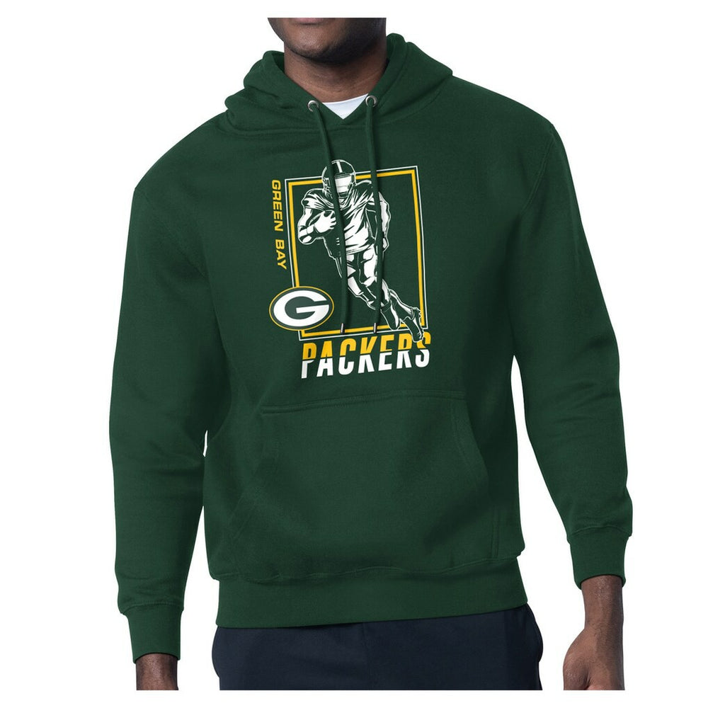 Green Bay Packers  Starter Player Grid Pullover Hoodie