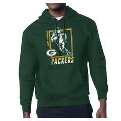 Green Bay Packers  Starter Player Grid Pullover Hoodie