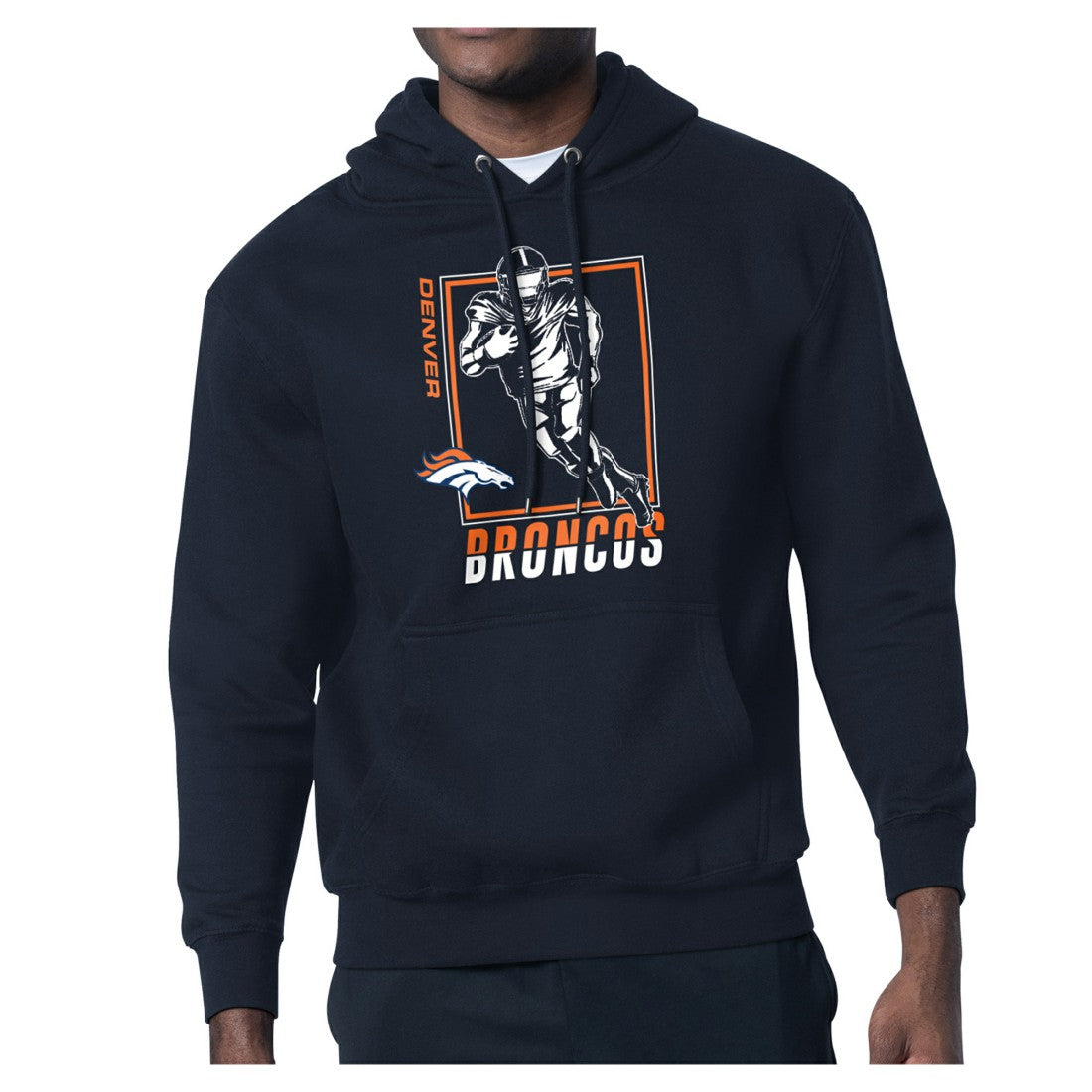 Denver Broncos  Starter Player Grid Pullover Hoodie
