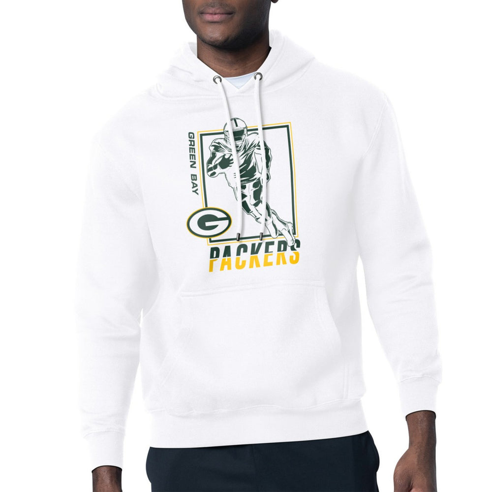 Green Bay Packers  Starter Player Grid Pullover Hoodie