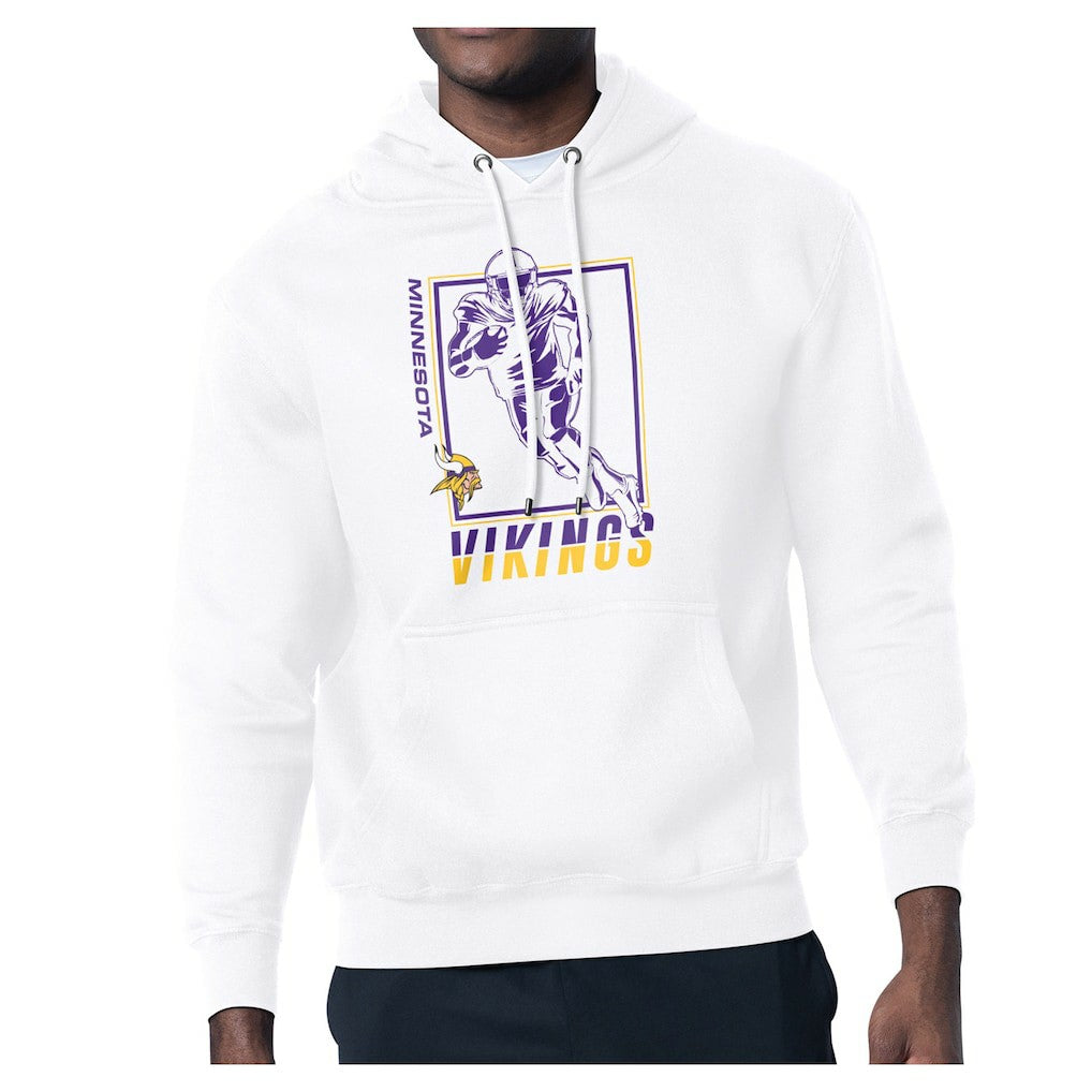 Minnesota Vikings  Starter Player Grid Pullover Hoodie