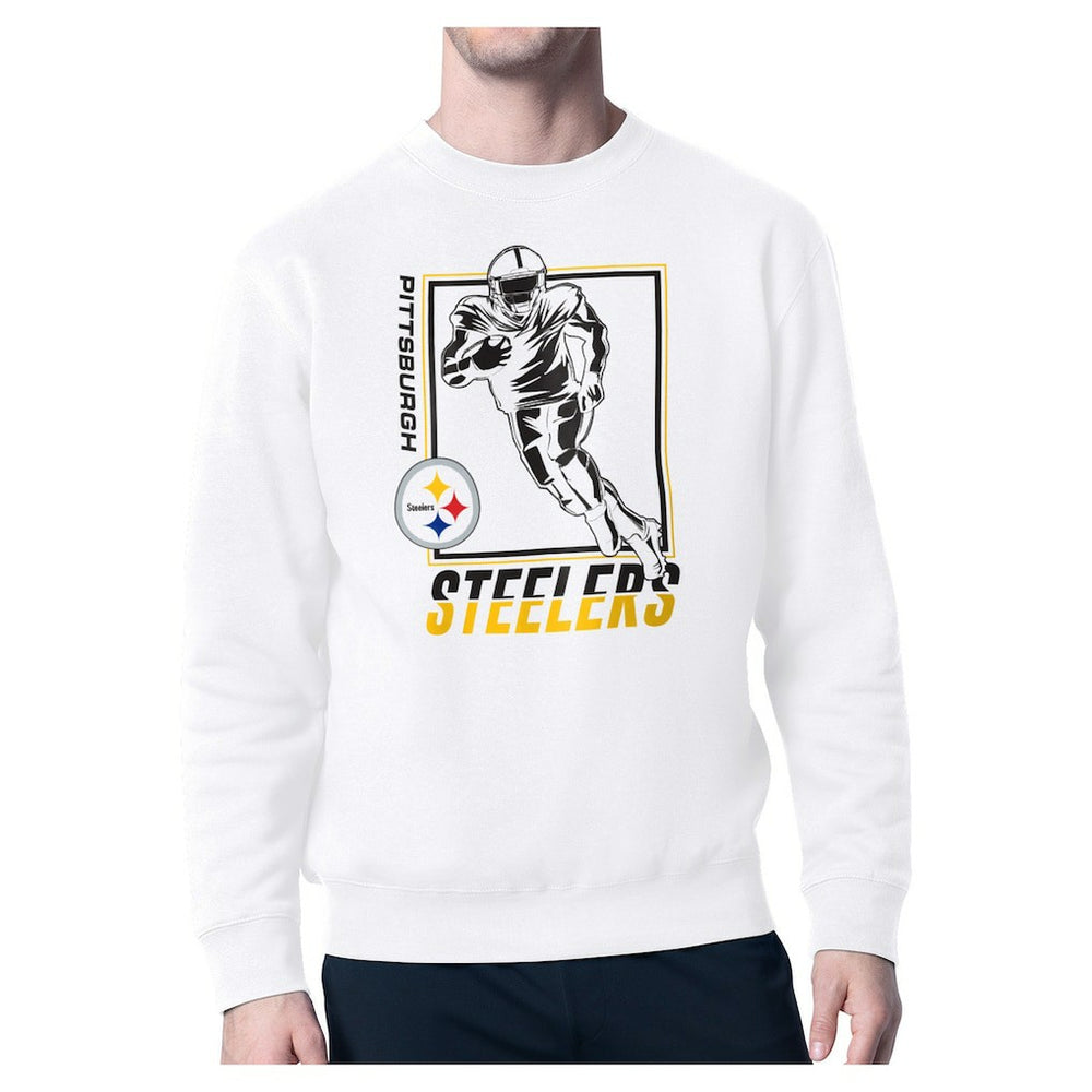 Pittsburgh Steelers  Starter Player Grid Pullover Sweatshirt