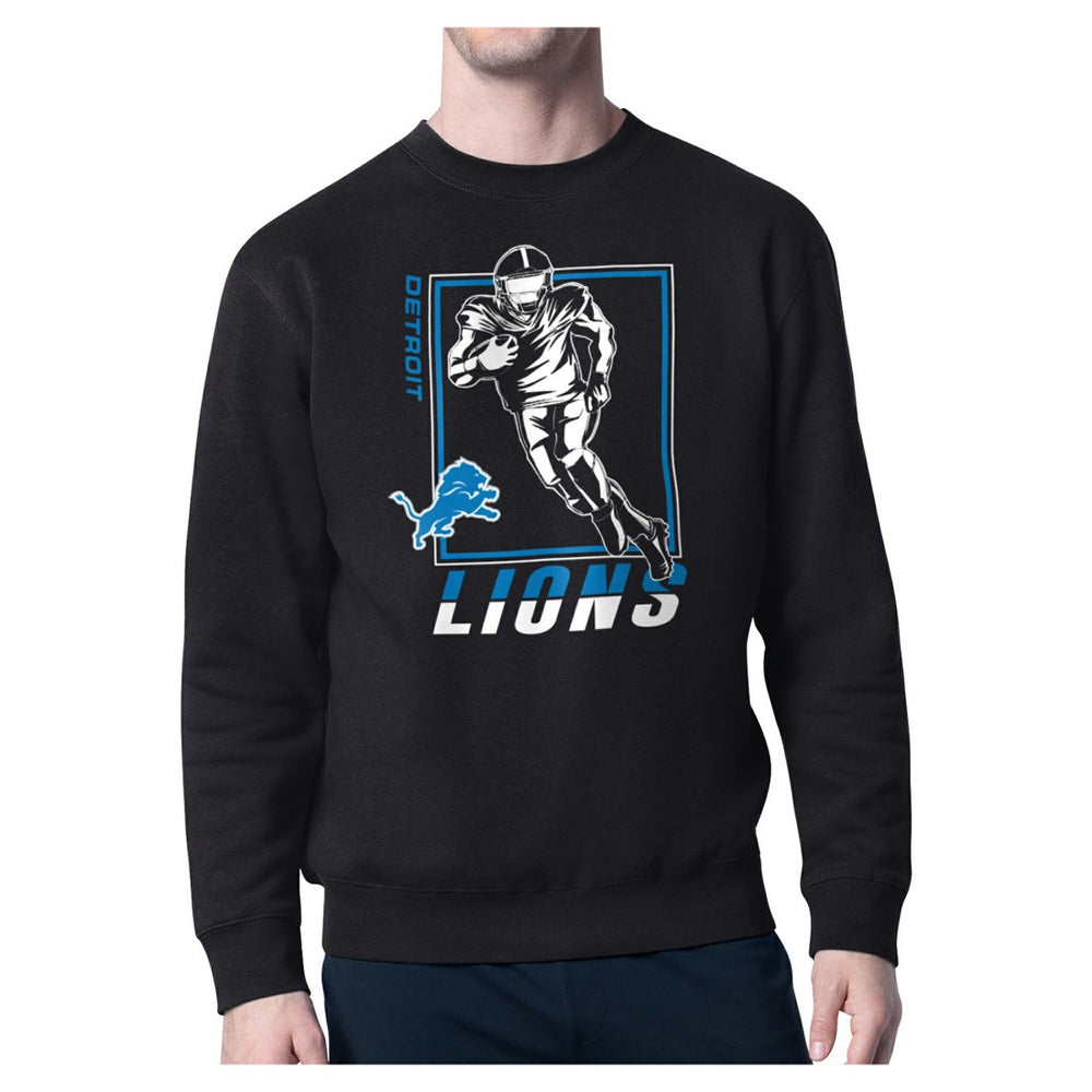 Detroit Lions  Starter Player Grid Pullover Sweatshirt