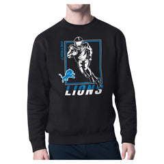 Detroit Lions  Starter Player Grid Pullover Sweatshirt
