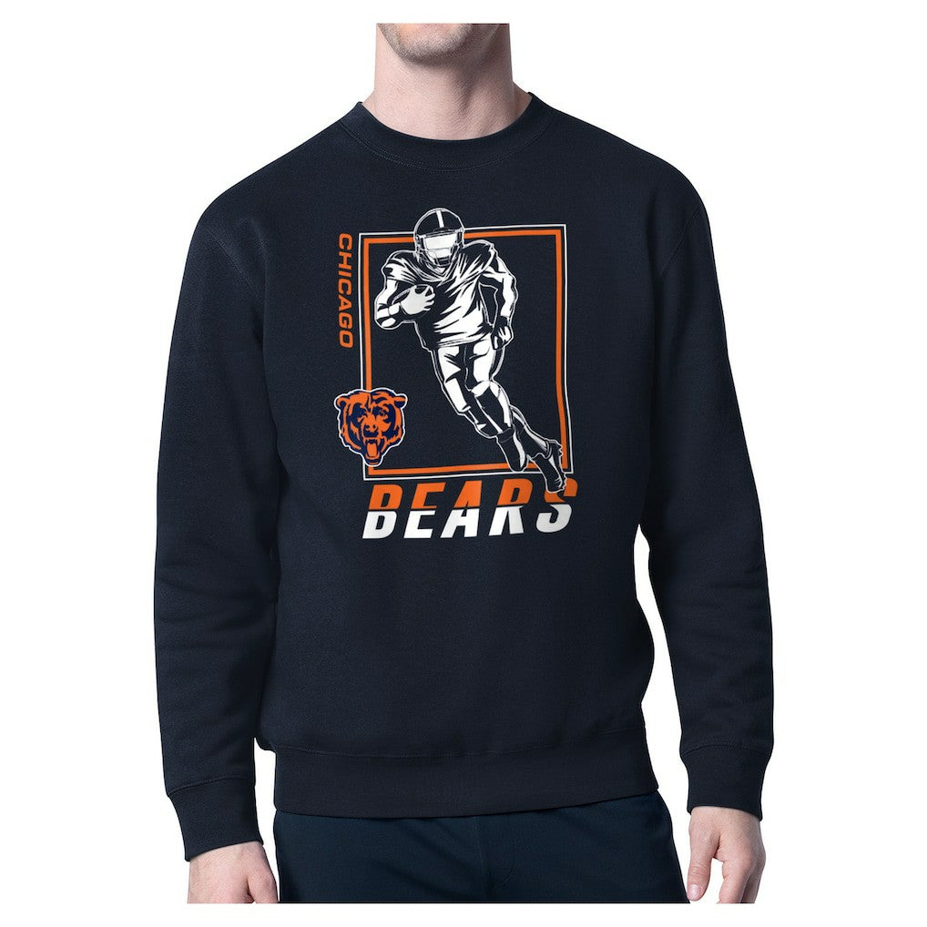 Chicago Bears  Starter Player Grid Pullover Sweatshirt