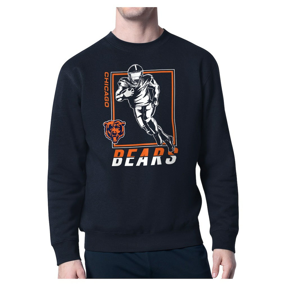 Chicago Bears  Starter Player Grid Pullover Sweatshirt