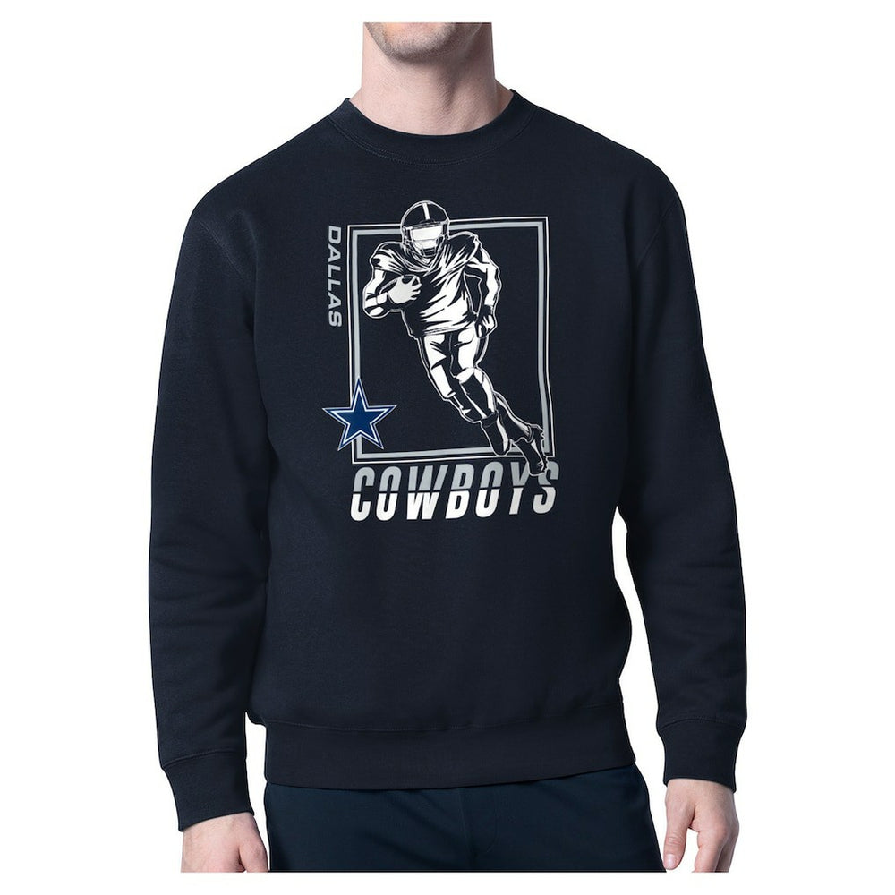 Dallas Cowboys  Starter Player Grid Pullover Sweatshirt