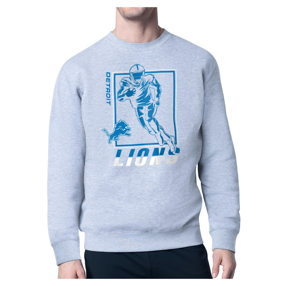 Detroit Lions  Starter Player Grid Pullover Sweatshirt