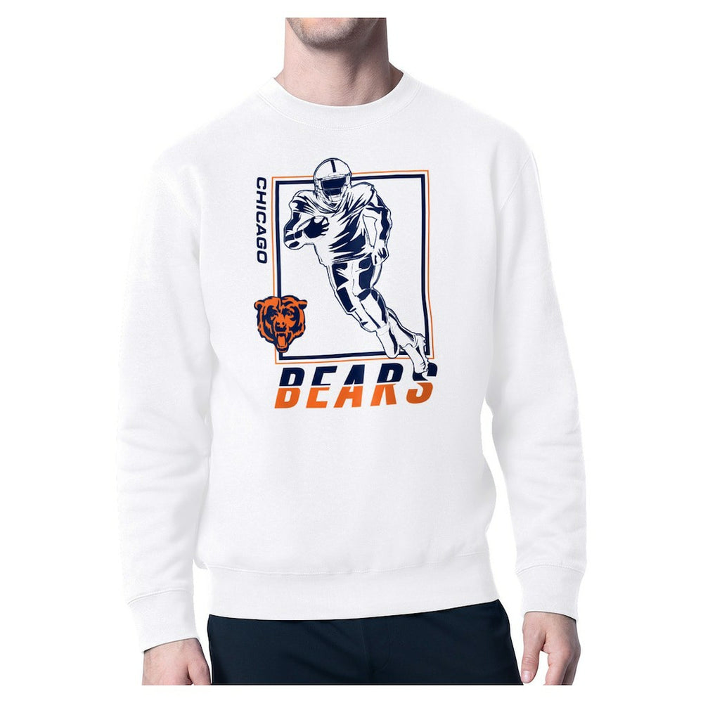 Chicago Bears  Starter Player Grid Pullover Sweatshirt