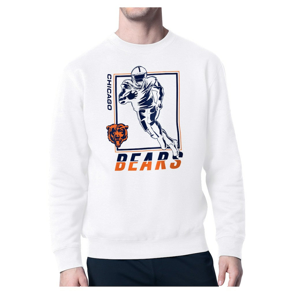 Chicago Bears  Starter Player Grid Pullover Sweatshirt