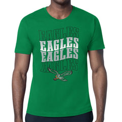 Philadelphia Eagles  Starter Stacked Retro Logo T-Shirt