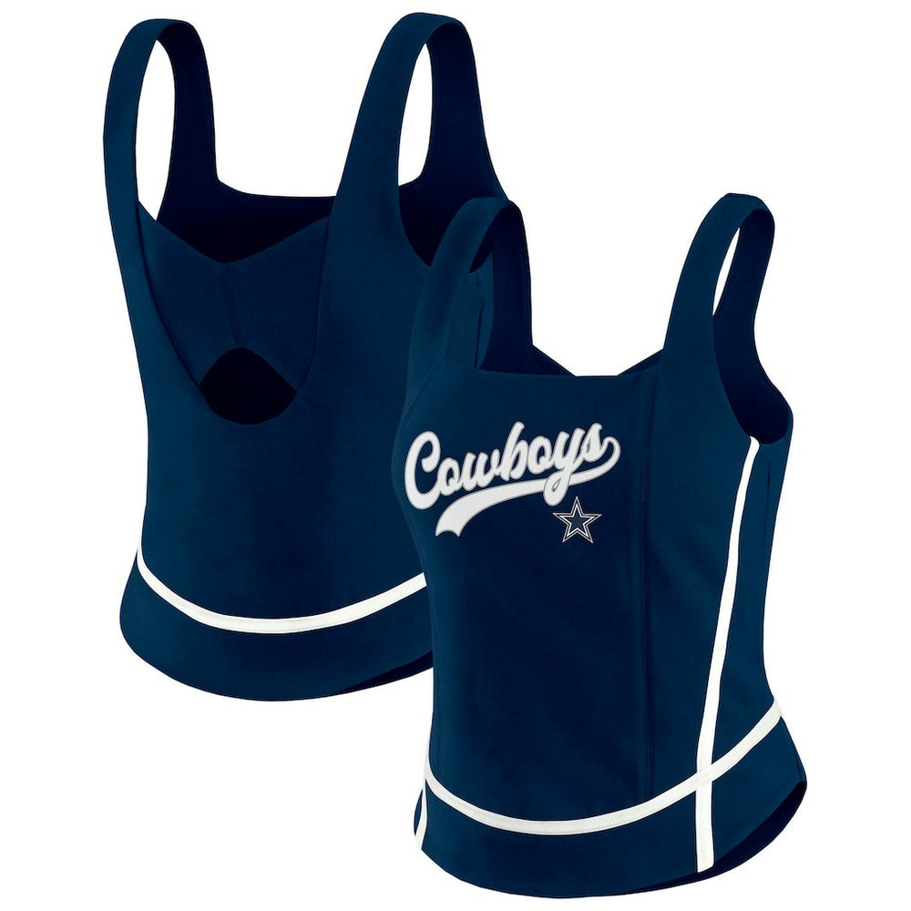 Dallas Cowboys  WEAR by Erin Andrews Women's Square Neck Tank Top