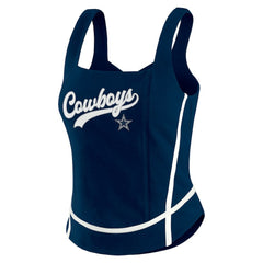 Dallas Cowboys  WEAR by Erin Andrews Women's Square Neck Tank Top