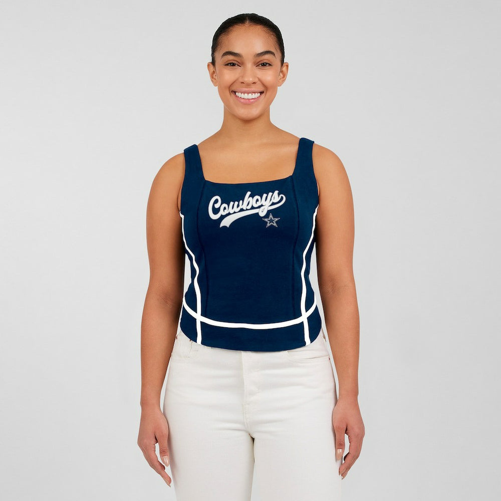 Dallas Cowboys  WEAR by Erin Andrews Women's Square Neck Tank Top