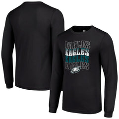 Philadelphia Eagles  Starter Team Name Graphic Long Sleeve T-Shirt