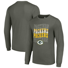 Green Bay Packers  Starter Team Name Graphic Long Sleeve T-Shirt