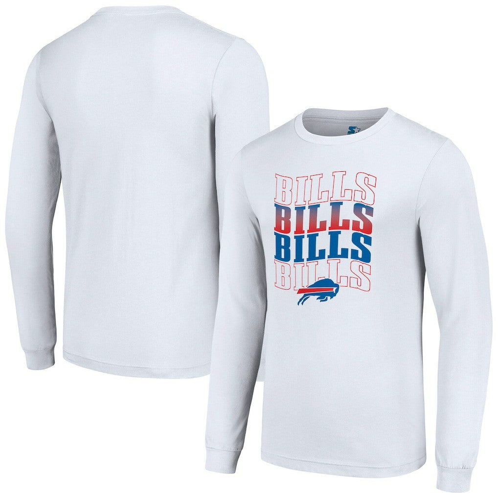 Buffalo Bills  Starter Team Name Graphic Long Sleeve T-Shirt