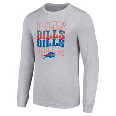 Buffalo Bills  Starter Team Name Graphic Long Sleeve T-Shirt