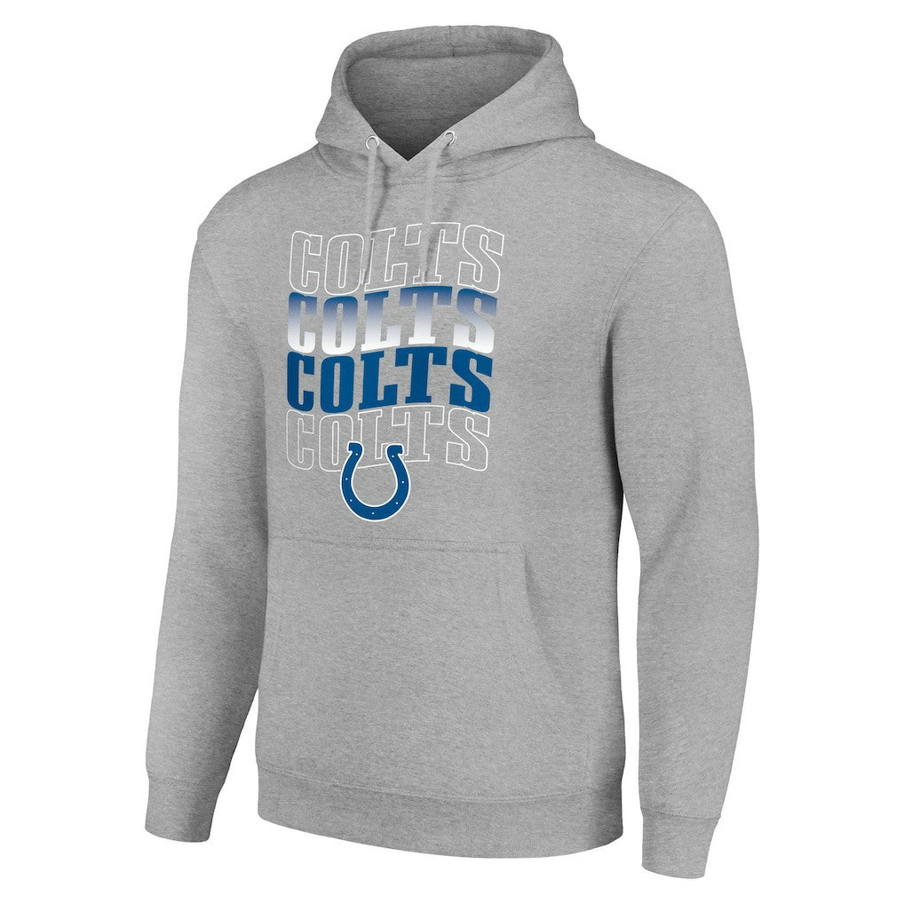 Indianapolis Colts  Starter Four Team Name Logo Fleece Pullover Hoodie