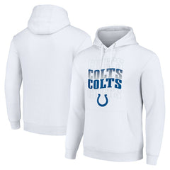 Indianapolis Colts  Starter Four Team Name Logo Fleece Pullover Hoodie