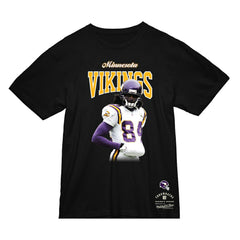 Minnesota Vikings Mitchell & Ness Randy Moss  Sideline Retired Player T-Shirt