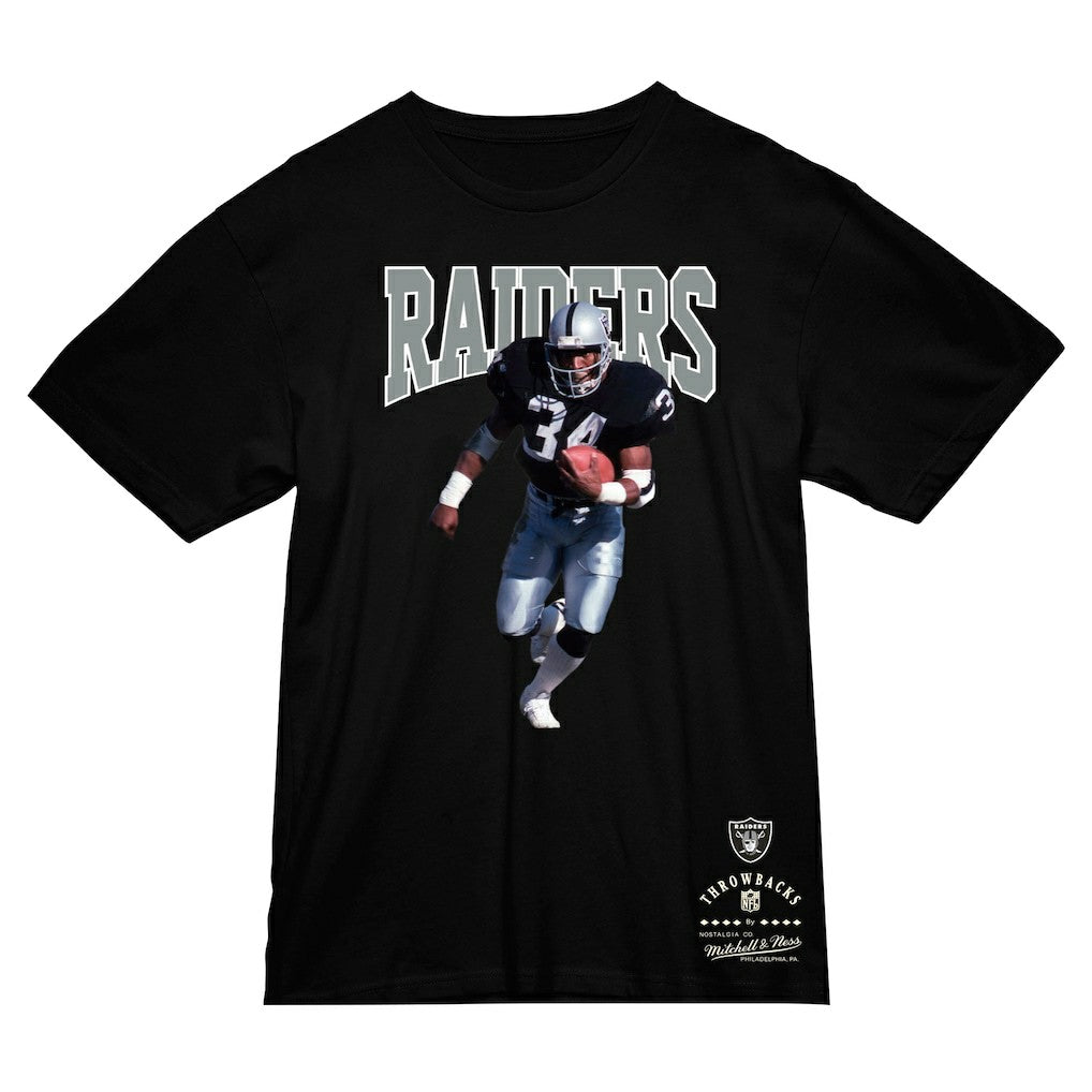 Las Vegas Raiders Mitchell & Ness Bo Jackson  Sideline Retired Player T-Shirt