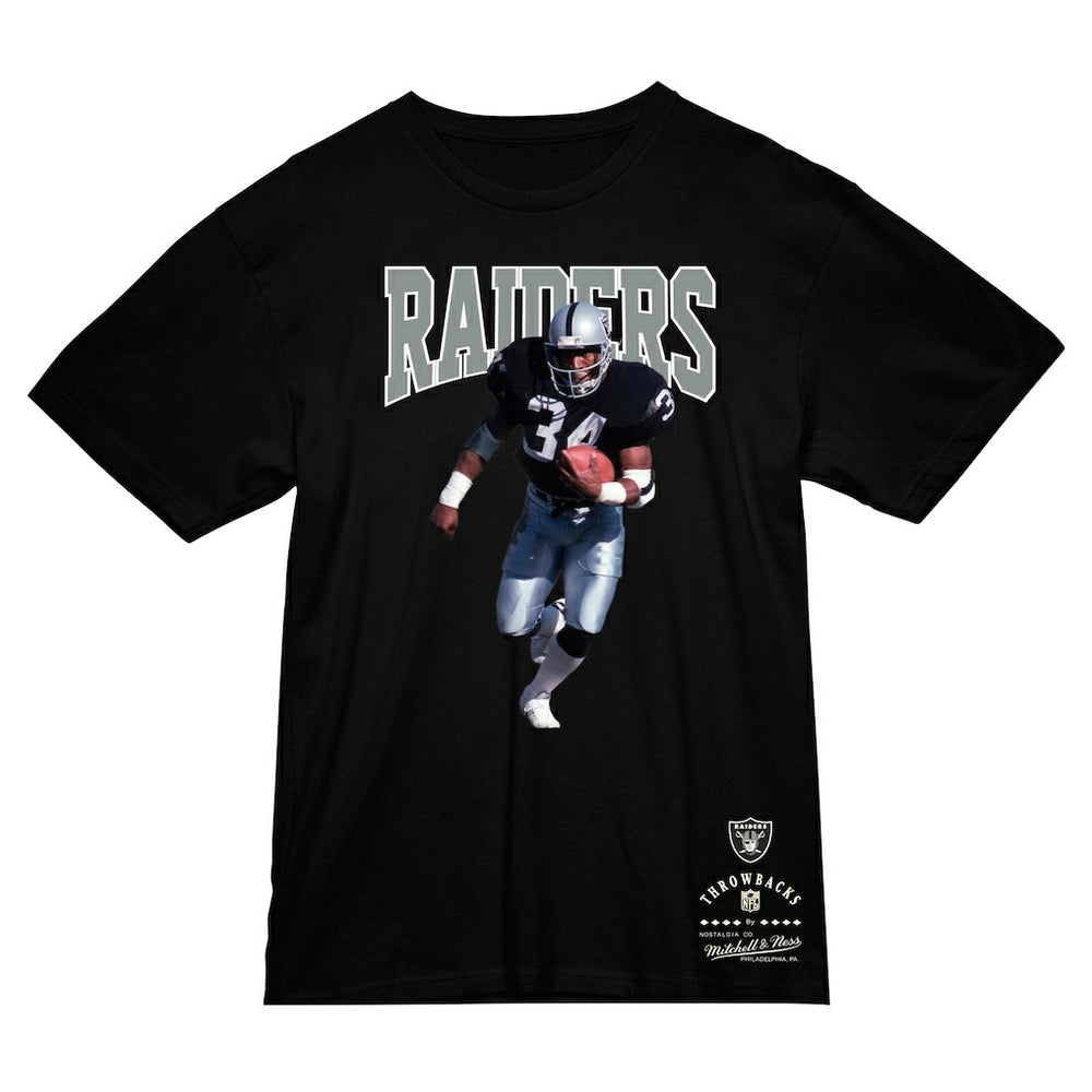 Las Vegas Raiders Mitchell & Ness Bo Jackson  Sideline Retired Player T-Shirt