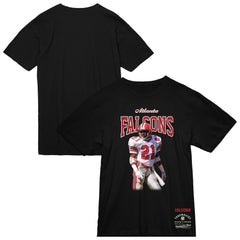 Atlanta Falcons Mitchell & Ness Deion Sanders  Sideline Retired Player T-Shirt
