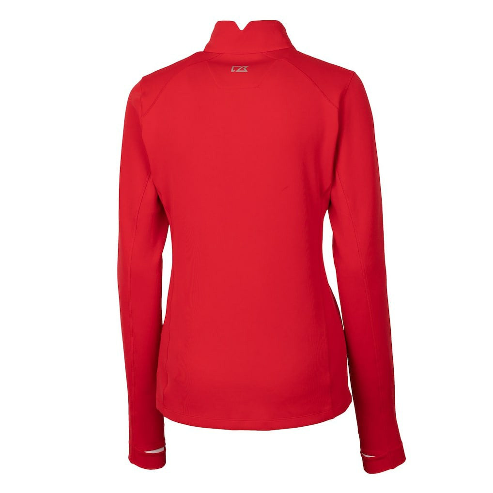 Buffalo Bills  Cutter & Buck Women's Traverse Stretch Quarter-Zip Pullover Top