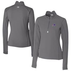Buffalo Bills  Cutter & Buck Women's Traverse Stretch Quarter-Zip Pullover Top