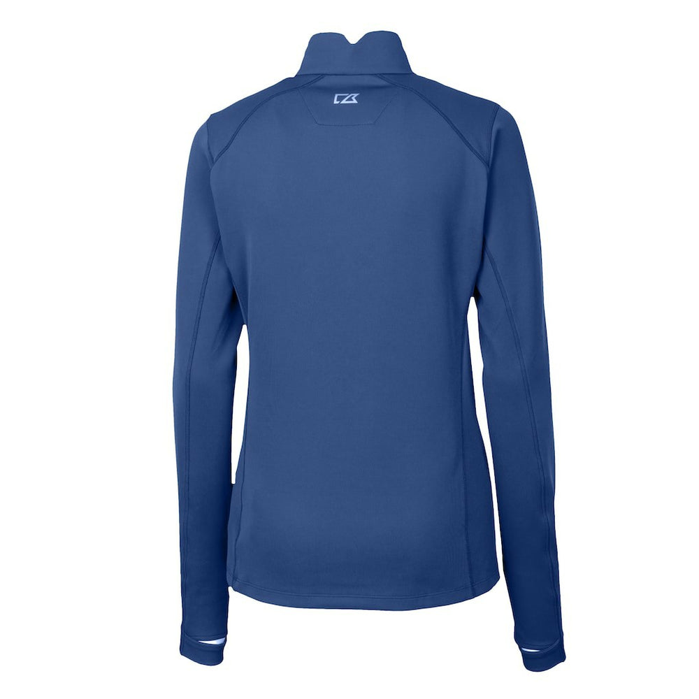 Buffalo Bills  Cutter & Buck Women's Traverse Stretch Quarter-Zip Pullover Top