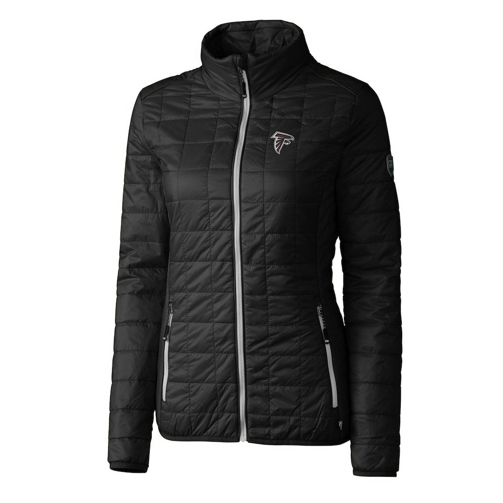 Atlanta Falcons  Cutter & Buck Women's Rainier PrimaLoft Eco Insulated Full-Zip Puffer Jacket