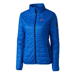 Buffalo Bills  Cutter & Buck Women's Rainier PrimaLoft Eco Insulated Full-Zip Puffer Jacket