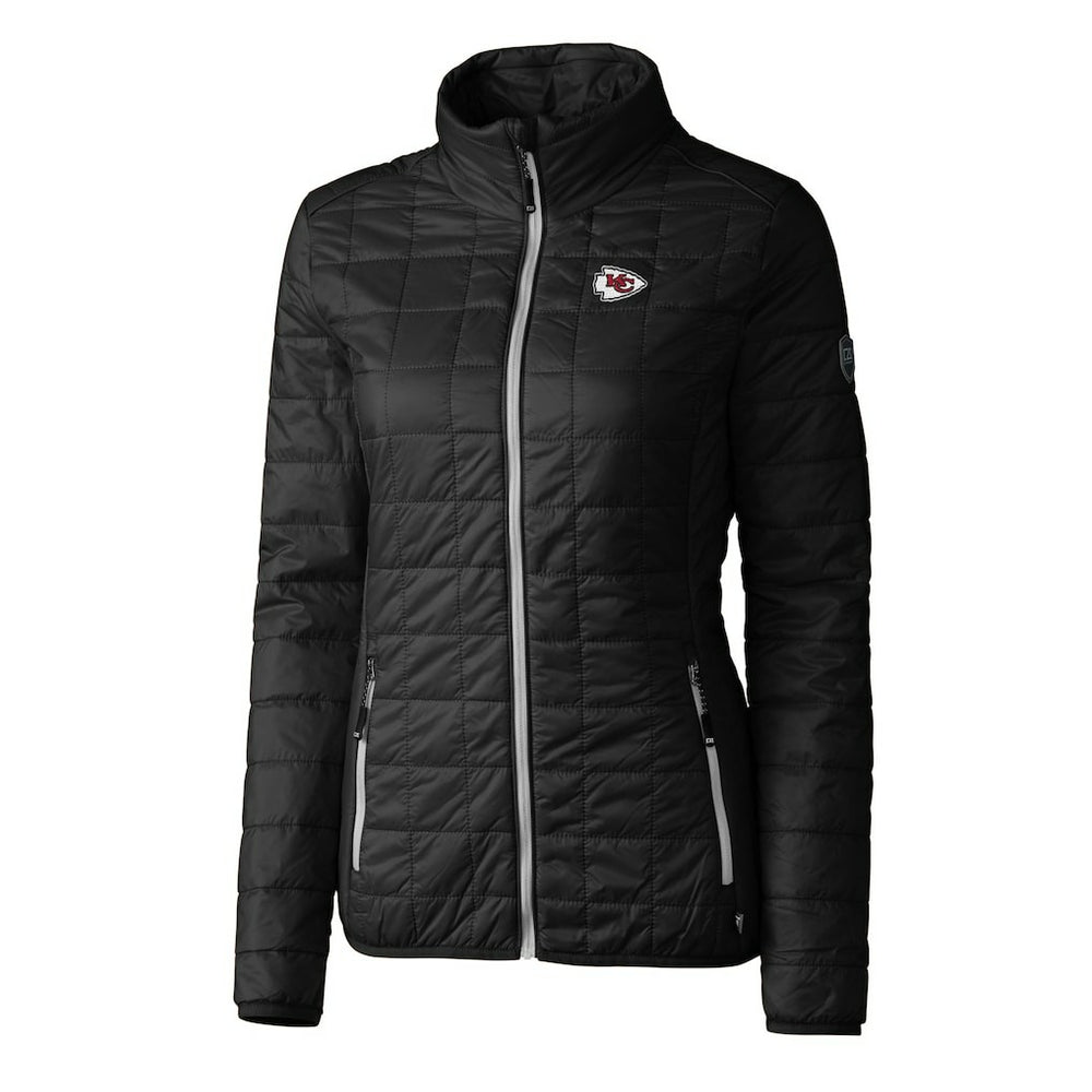 Kansas City Chiefs  Cutter & Buck Women's Rainier PrimaLoft Eco Insulated Full-Zip Puffer Jacket